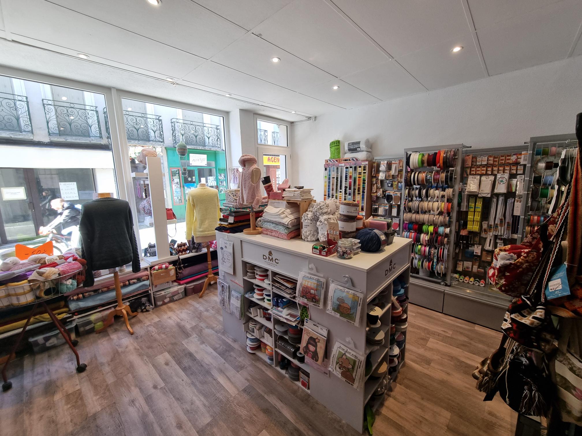 Vue générale de la boutique